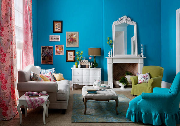 让生活多一份色彩 缤纷多彩的室内设计
