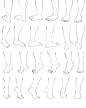 手脚姿势参考 - 优动漫 动漫创作支援平台