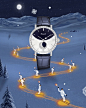 Here’s to a new moon, a new era, a new phase.
The Altiplano Moonphase watch is a deep blue obsession that aligns with the stars and moves with the moon. Let its white-gold luster, aventurine-glass and mother-of-pearl
dial and beautiful diamonds guide your