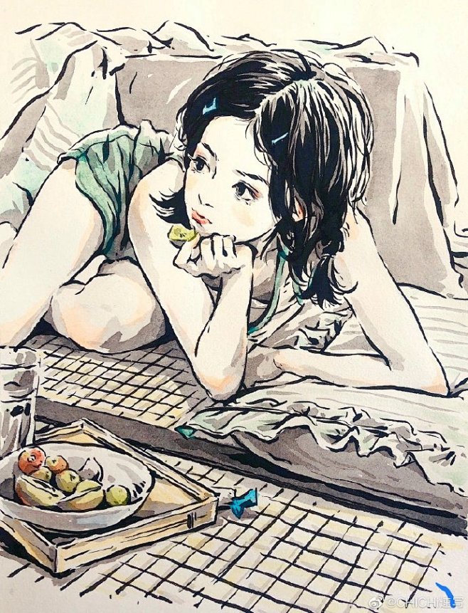 青苹果一般酸甜的女孩~  作者：@CHI...