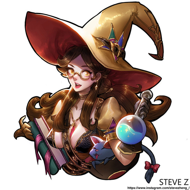 魔法少女魔法帽子