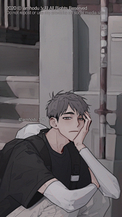 睡觉的西瓜儿采集到动漫男孩子（不带背景）