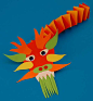 Chinese New Year. How art is used in cultural celebrations. 2nd grade. paper sculpture: 