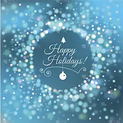 圣诞快乐电子贺卡模板。矢量插图。