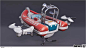 {3D系列}交通工具设计（写实，卡通）
