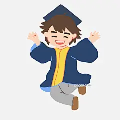 毕业男生学士服人物图片大小3000x3000px 图片尺寸268.43 KB 来自PNG搜索网 pngss.com 免费免扣png素材下载！毕业#毕业季#插画#大学生#怀念#记忆#结业#流年#青春#手绘#文凭#校园#学历#