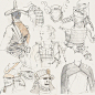 Armor sketch practice, Jennifer Wuestling : practice and studies - sketchbook for armor and fashion

more 

https://www.instagram.com/jenniferwuestling/
