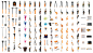 Fiskars : Some examples of the nearly 100 scissors, shears, loppers, pruners, trimmers, mowers, cutters of other tools I've designed in my time at Fiskars.  - by Colin Roberts