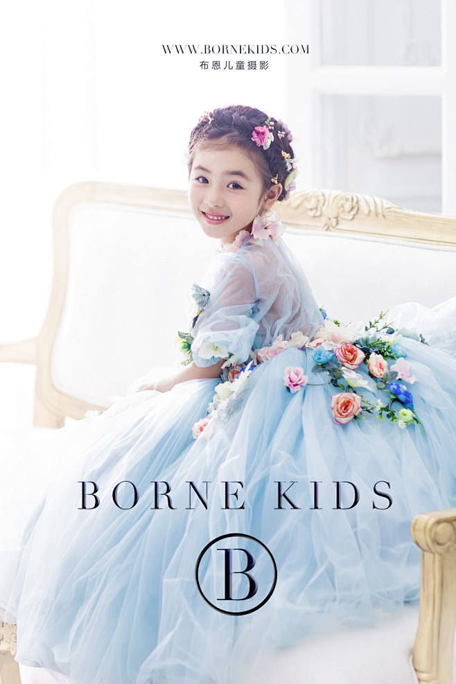 BORNE KIDS 布恩儿童摄影《花の...