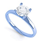 Blue Gold Engagement Ring. YES! - Beautiful!@北坤人素材