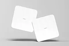 大气绚烂茶水杯垫样机