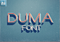 Duma Free Font by Ish Adames in 27 Fresh and Free Fonts for June 2014