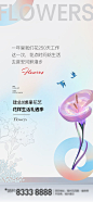 地产花艺价值点微信活动海报-源文件