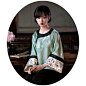 花间丨2020夏装新款丨复古圆领大襟绣花如意云头中式上衣女短款-淘宝网
