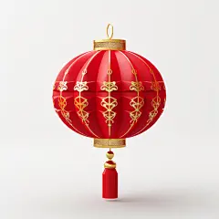 镂空灯笼新年灯笼圆点灯笼素材图片