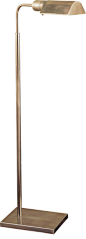 Studio Adjustable-Light Floor Lamp, Antique Nickel contemporary-floor-lamps