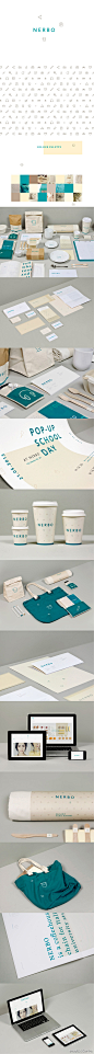 【NERBO】#品牌设计#NERBO项目的想法是通过NERBO品牌咖啡屋，更好的把来自意大利不同城市不同大学的学生联系起来。 @Sean东旭