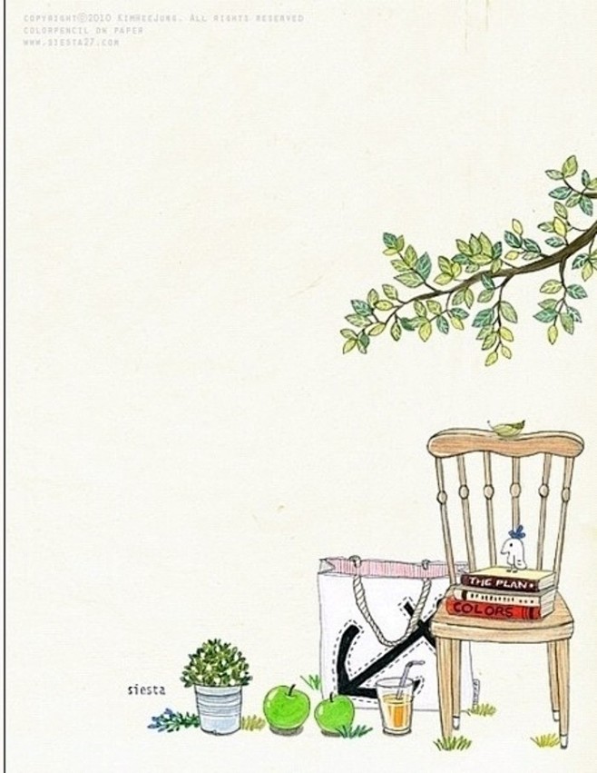 【一位韩国插画师的作品】