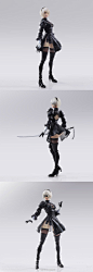 Square enix  尼尔:机械纪元 Bring Arts 2B&机械生命体（2个） ​​​​