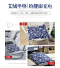蕲河金艾（QI HE JIN AI） 艾绒坐垫艾草垫艾灸垫座垫填充五年陈艾绒 可选充电款 加热款艾绒坐垫【图片 价格 品牌 报价】-京东
