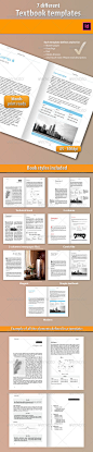 7 Ebook Templates 电子书模板手册画册模板素材图片设计源文件-淘宝网