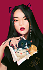 女头