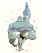 machamp, Eslam AboShady : pokemon fan art