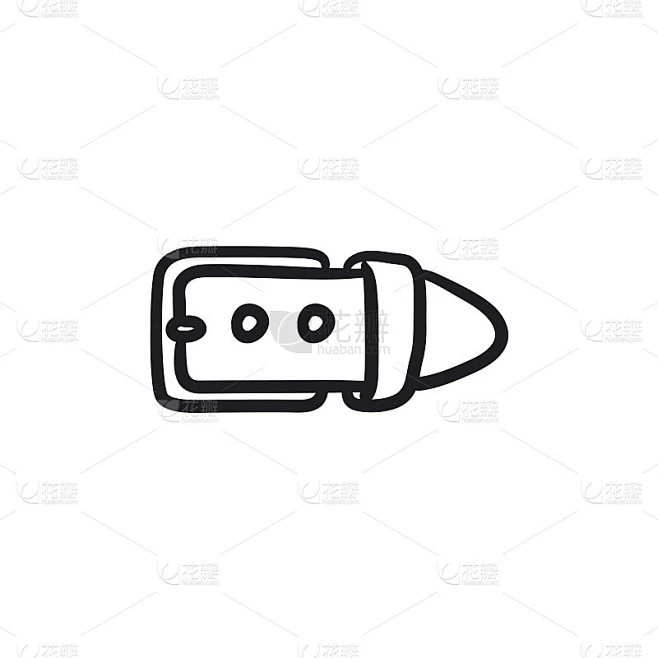 皮带扣示意图图标素材-花瓣网