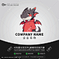 卡通logo潮玩恐龙人时尚