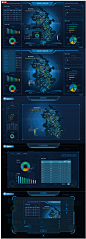 科技感监控大屏UI设计_UI设计_UI_UI教程-Uimaker-专注UI设计