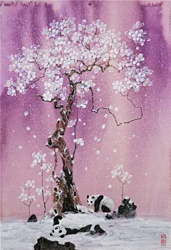 唯美意境插画—翔鱼