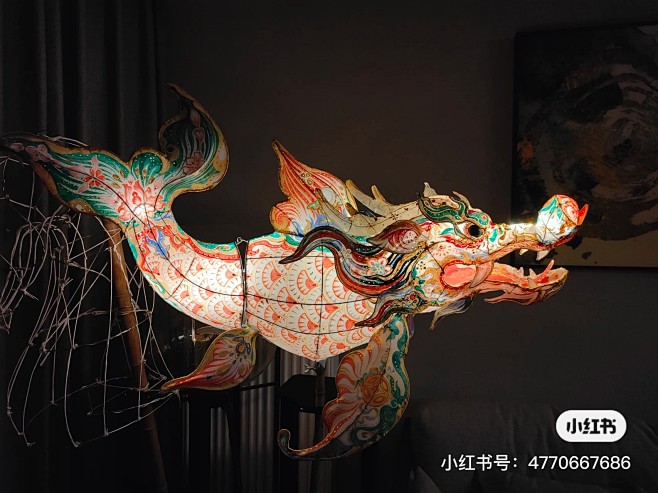 元宵 花灯 鱼灯 龙鱼