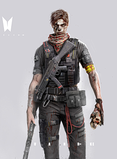william_zr采集到丧尸类原画搜集-原画+
