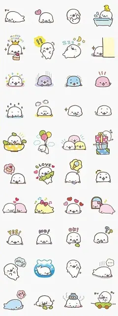 大写的赞啊，超实用的简笔画小素材，手帐手抄报都可以用哦！再也不怕开会时候没事做啦​​​​