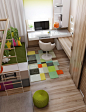 豪华舒适的原木色现代风格公寓设计效果图2014欣赏