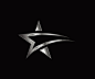 抽象五角星logo