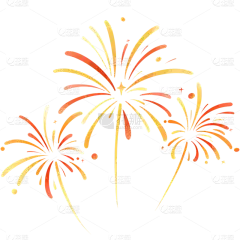 装饰通用肌理多个烟花元素素材
