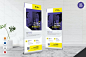 Cover Image For Creative Roll Up Banner AI & PSD Template Vol.35