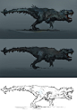 Dino Hybrid: Belial, Raph Lomotan : Something I did for the brainstorm group on facebook, did this several days ago but I wasn't able to upload it until yesterday. The current challenge is to redesign Jurassic park, redesign the dinosaurs or create a new 