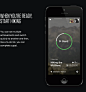 Hiking & Trekking App concept : This is a concept for a mobile app about hiking & trekking