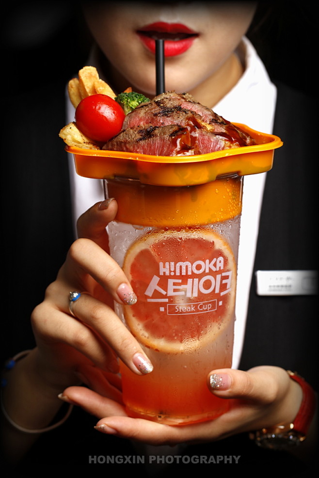 【沈阳宏鑫美食摄影】萌咖牛排杯拍摄/次地...