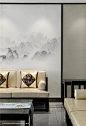 南舍空间设计新作《远山》——碧桂园柏丽湾新中式实景-拓者设计吧 _新中式/墙壁采下来_T2019516 #率叶插件，让花瓣网更好用_http://ly.jiuxihuan.net/?yqr=10121180#