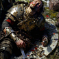 edward-denton-edred-king-arthur-in-full-plate-armour-wounded-on-the-battlefie-c9df6fd6-6e03-4f8a-8f6b-97f57031f1ed.jpg (1024×1024)