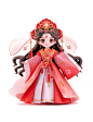 9款中国风/粉色/古风汉服女孩盲盒分享