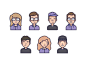 The avatars I've been working for Brotherhoods new site!