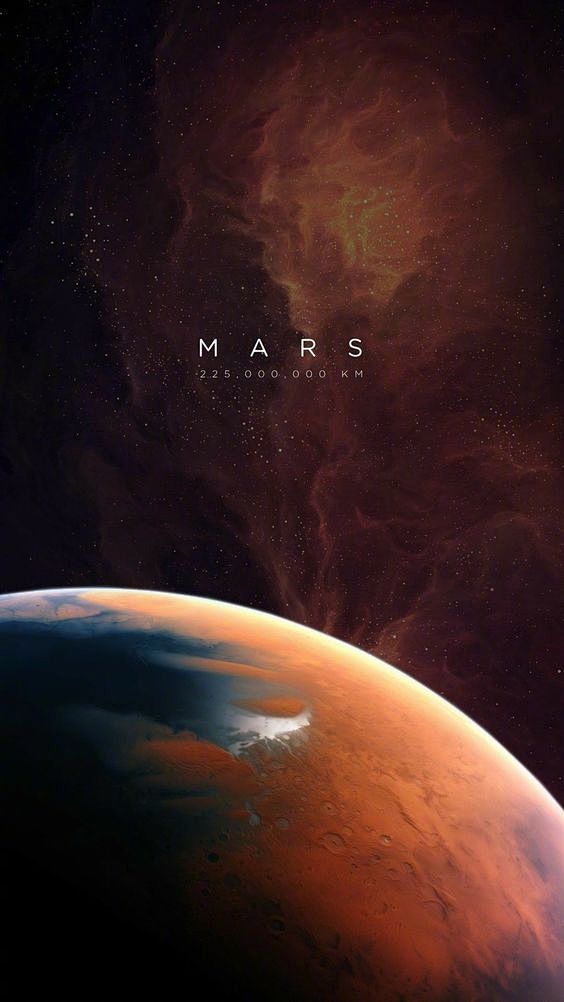 【平面设计】火星主题海报设计。 ​​​​