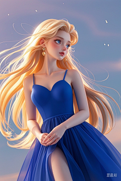 darinqx采集到AI 欧风美女