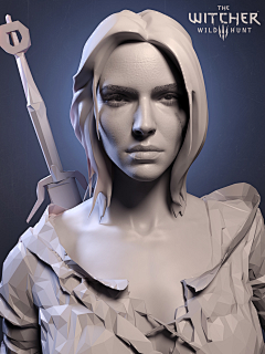 小铜钱儿采集到【Zbrush】——头像