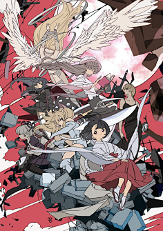 creation2」/「sukja」の漫画 [pixiv]2蝦蝦口含鮮血采集到多人构图