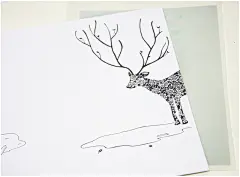 森林的小鹿  我偶尔觉得自己随手画的小画也特别好看  怎么办